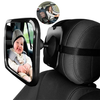 Espelho Retrovisor Banco Traseiro Bebê Conforto Cadeirinha Campo de visão amplo Material inquebrável