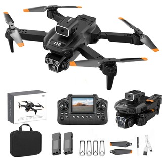 DLI Mini Drone Y3 Dual Camera com Controle Remoto Tela 2 Bateria Wifi FPV