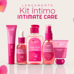 Kit de cuidados íntimos 5 itens - Sabonete liquido + Sérum + Gel + Hidratante + Perfume- Ammô beauty