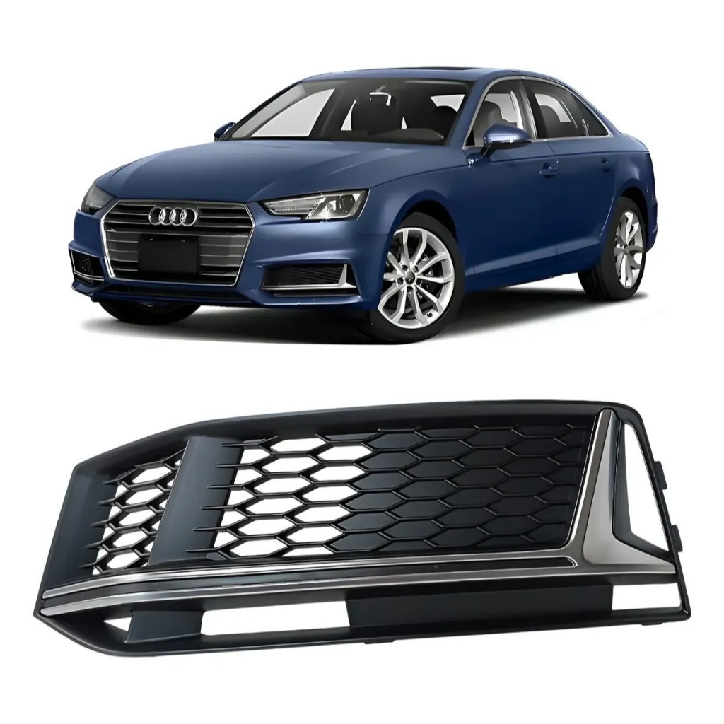 Grade Moldura Milha Parachoque Dianteiro Audi A4 S Line 2016 2017 2018 Motorista Esquerdo 8W0807681H