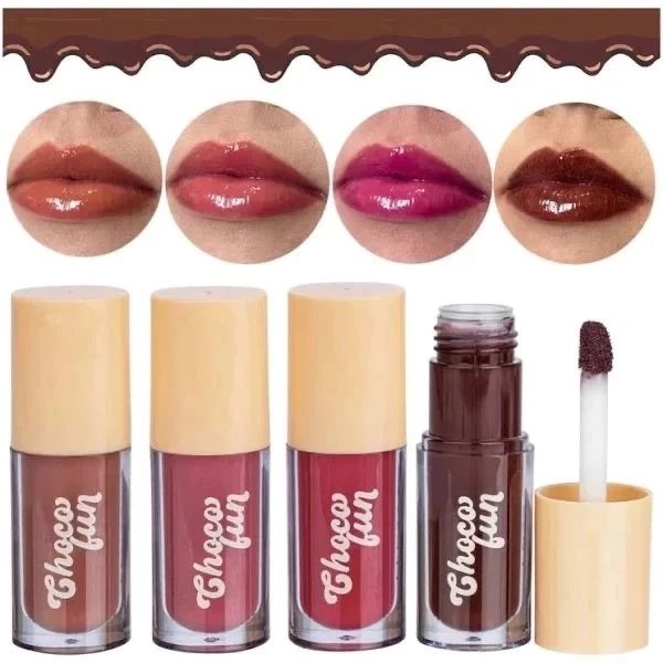 FENZZA - LIP TINT CHOCO FUN GLOSS LABIAL TODAS AS CORES