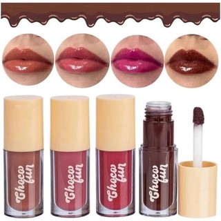 FENZZA - LIP TINT CHOCO FUN GLOSS LABIAL TODAS AS CORES