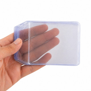 50un Protetor Porta Documentos CNH Carteira de Habilitação 6x9,5cm com Aba Acp P-6 Envelope Sleeves