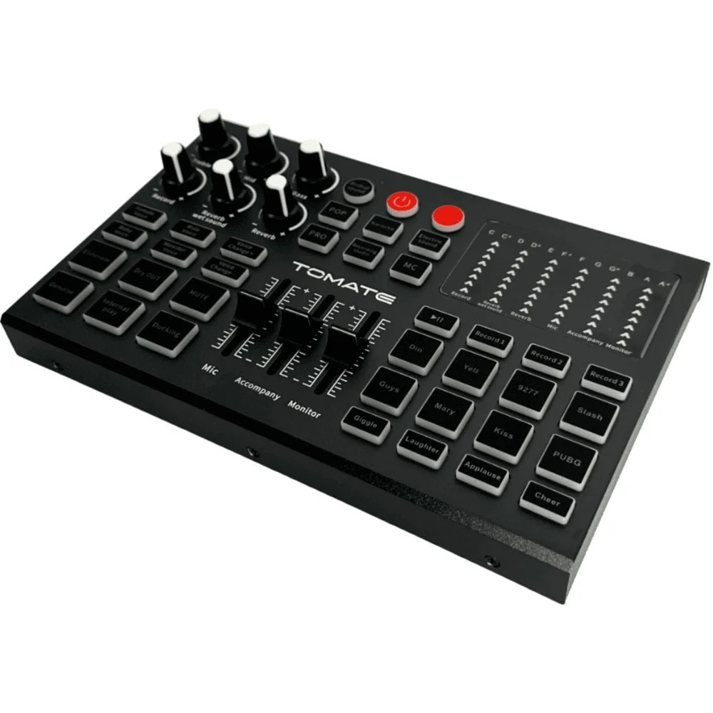 mesa de som digital tomate mps-003 promocional