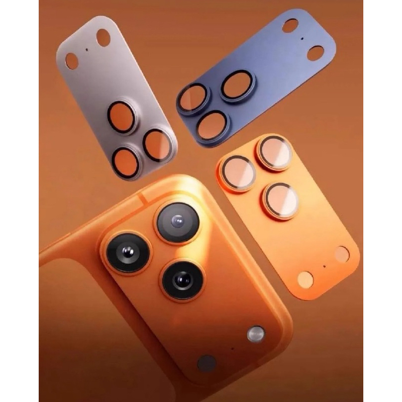 Película Lente de Câmera Compatível iPhone 17 Pro / 17 Pro Max + pelicula 3D