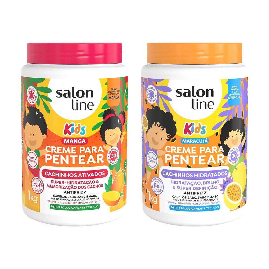 Kit Creme para Pentear Manga + Maracujá