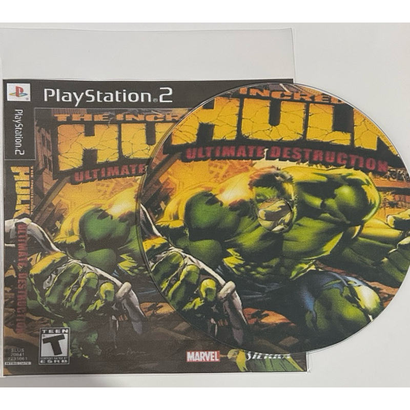 O Incrivel Hulk Ultimate Destruction Ps2