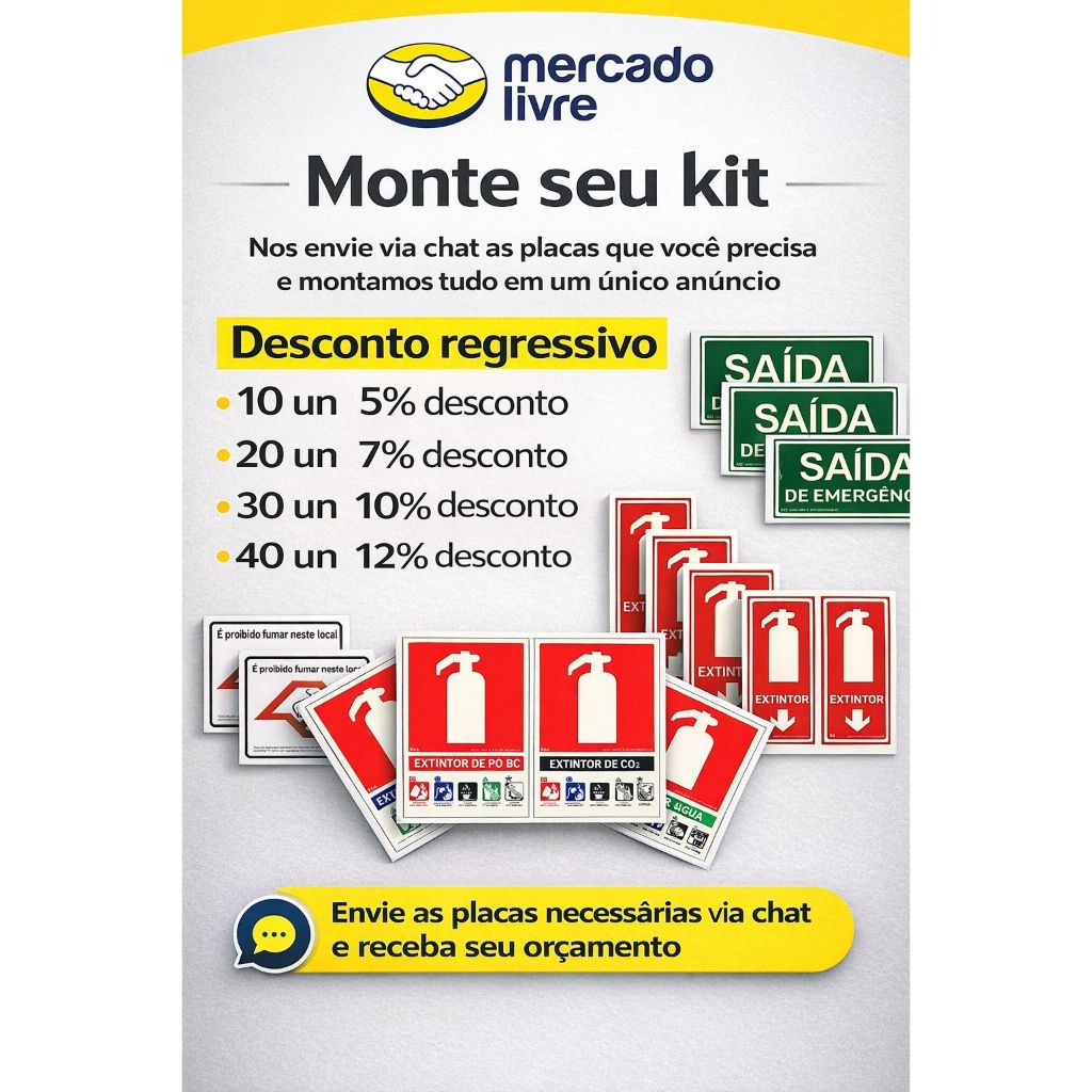 Placa Sinalização Rota de Fuga - Fotoluminescente 20x10 PVC — imagem 2 de 2