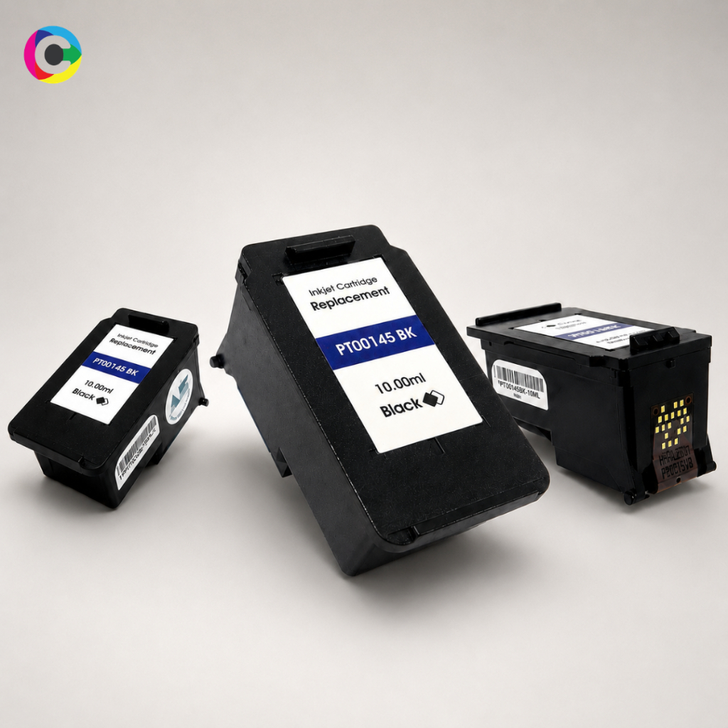 Cartucho Importado Compatível PG145 Preto Canon MG2410 MG2510 MG2910 MG3010 TS3110 IP2810 10ml