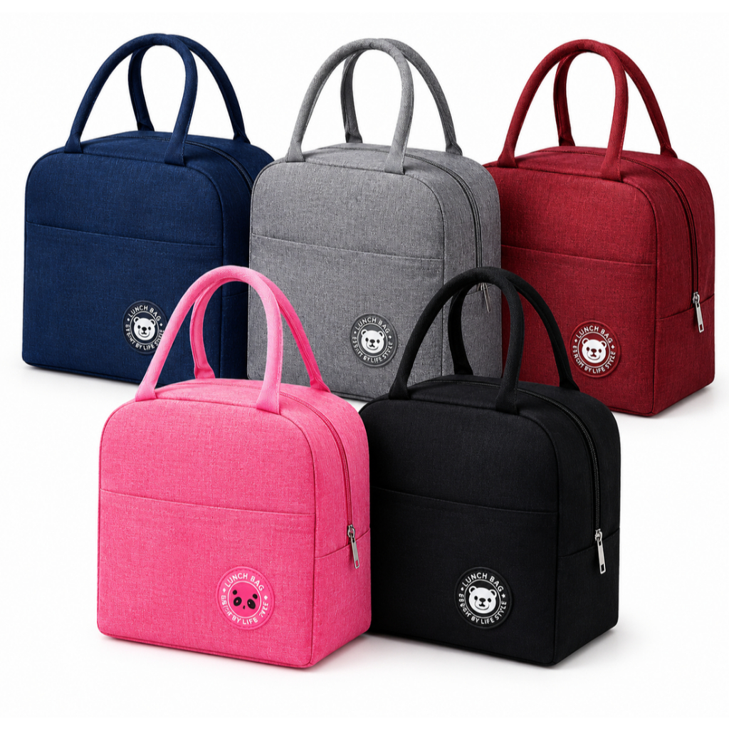Bolsa Termica Lancheira Necessaire Marmita Organizadora Trabalho Academia Fitness Unissex
