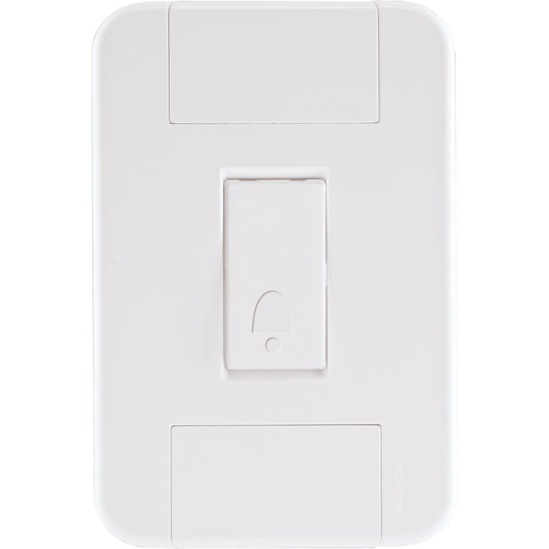 Pulsador Campainha 10 A 250 V Tramontina Tablet Branco