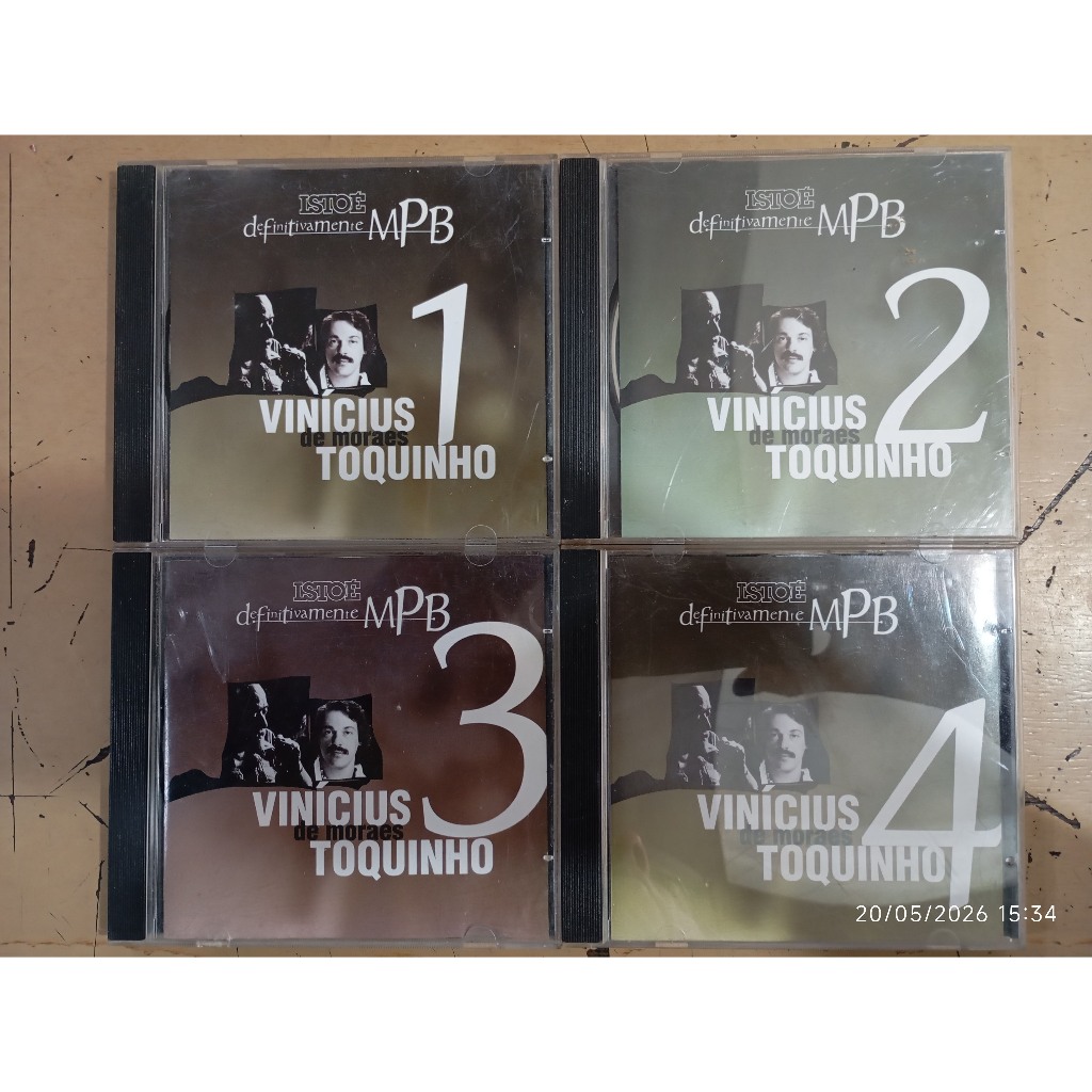 ´Cd Isto è Definitivamente MPB/Vinicius de Moraes-Toquinho(1,2,3,4)