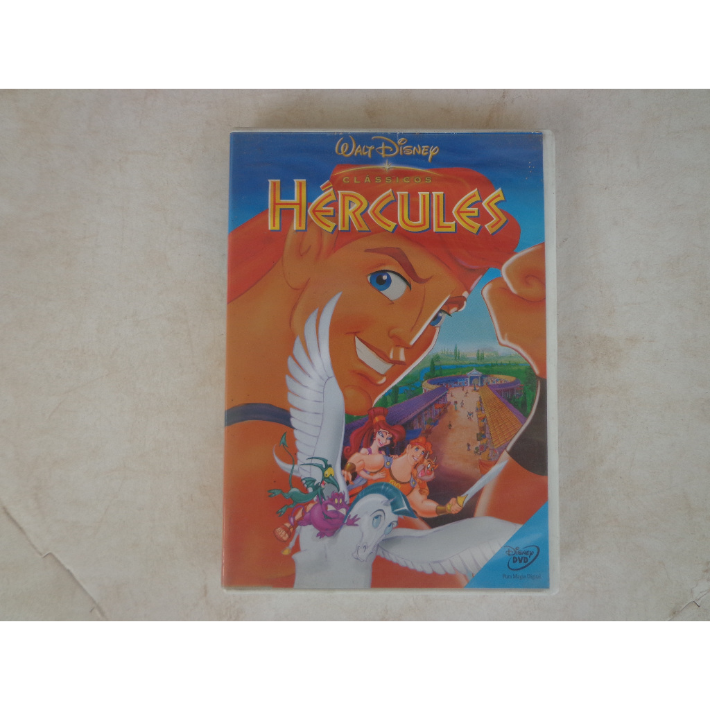 animação Hercules dvd Disney original