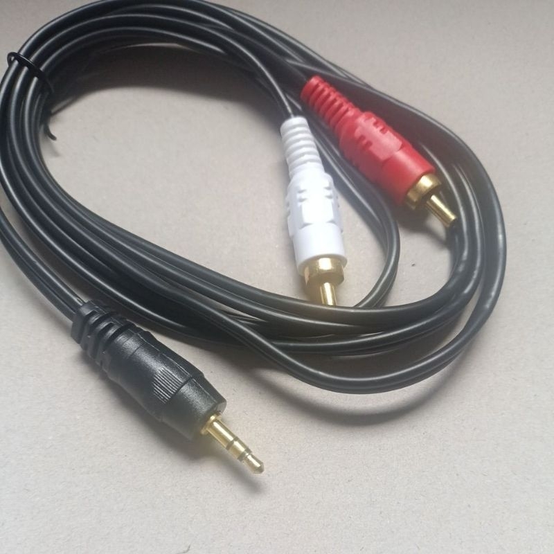 Cabo Auxiliar P2 Macho X Rca Macho Audio 1,5m P/ Som / Tv / Home Theater Audio Video