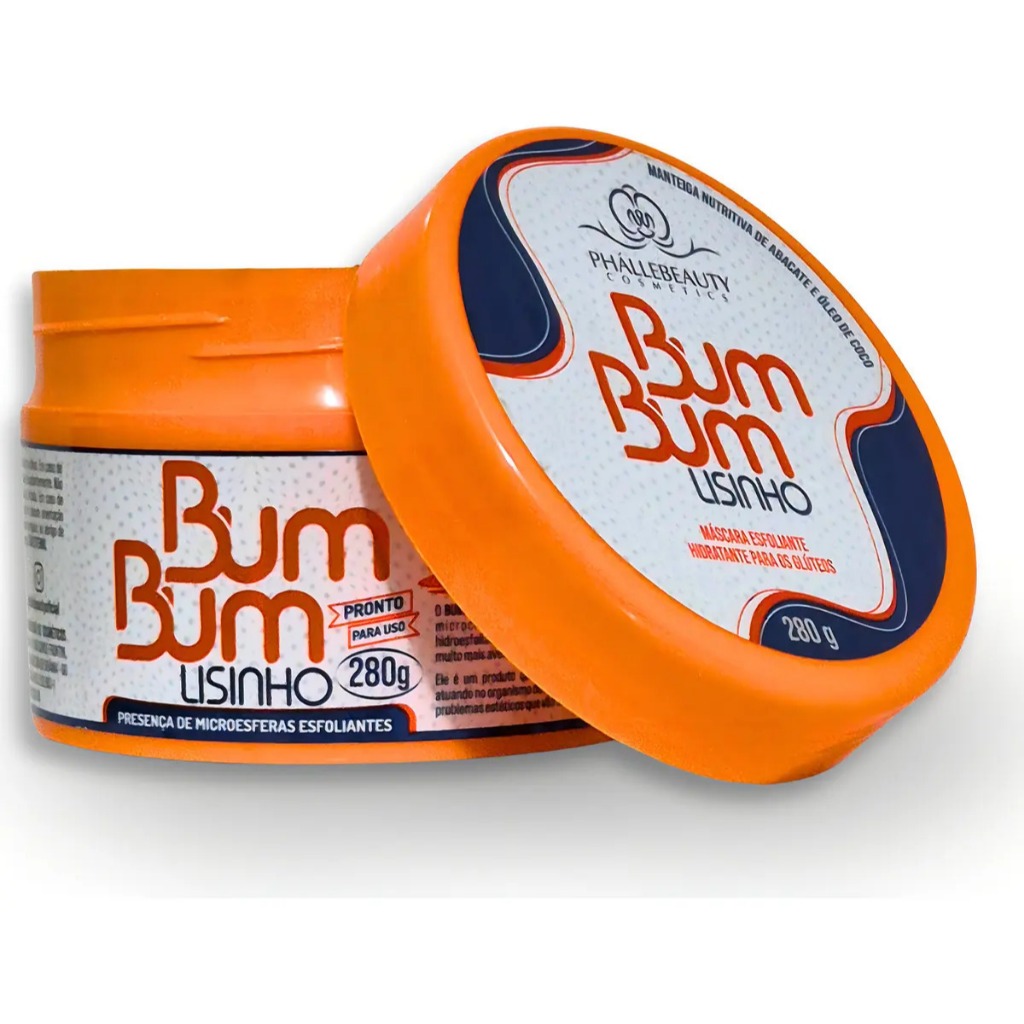 BumBum Lisinho Esfoliante Hidratante 280g PhalleBeauty