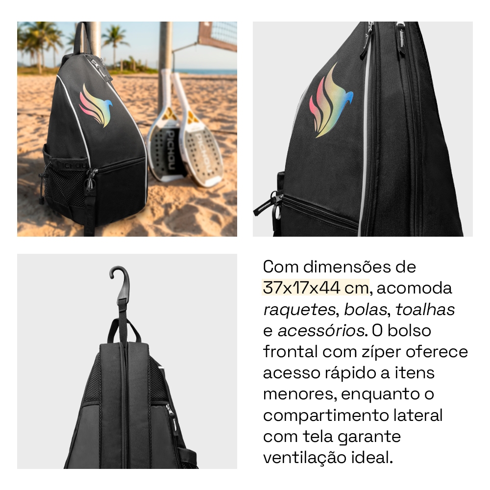 Raqueteira Pichau Elite, PES-RQT-ELT · foto 2