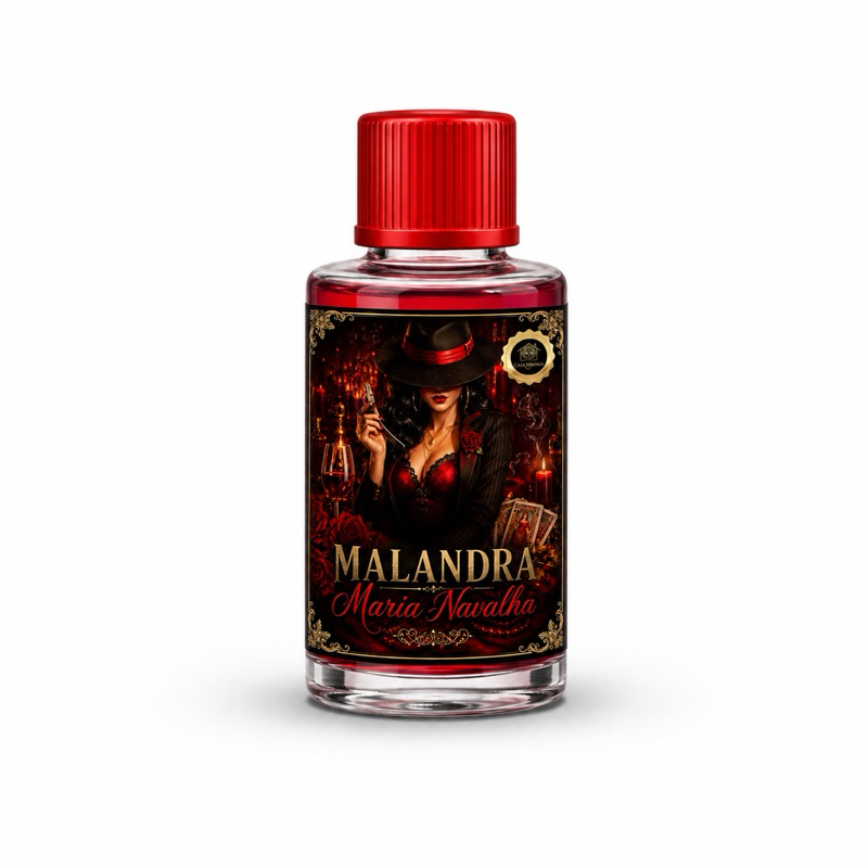PERFUME ATRATIVO MALANDRA MARIA NAVALHA — Poder, Sedução e Presença Marcante, Atração Amorosa, Místico, Conquista, Força