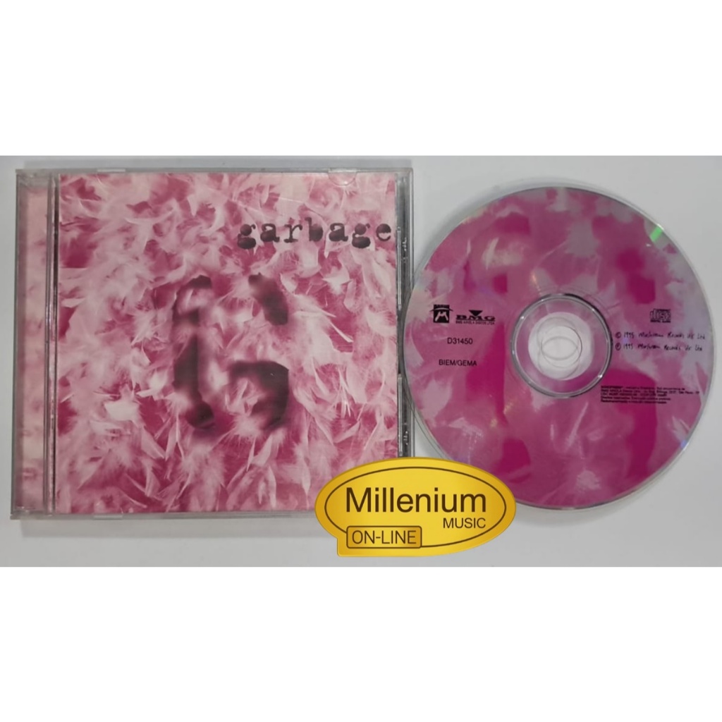 CD Garbage Only Happy When It Rains 1997 Original Gravadora Colecionador Ótimo Estado