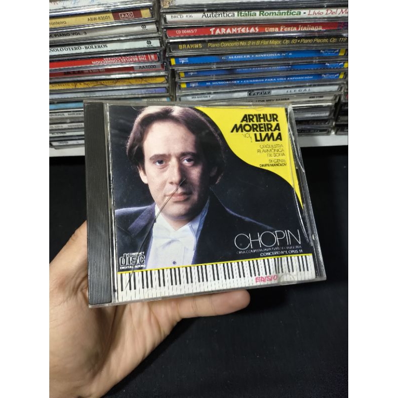 CD ARTHUR MOREIRA LIMA - CHOPIN - DISC COMPACT - CD Usado conservado - REF:CD 3477