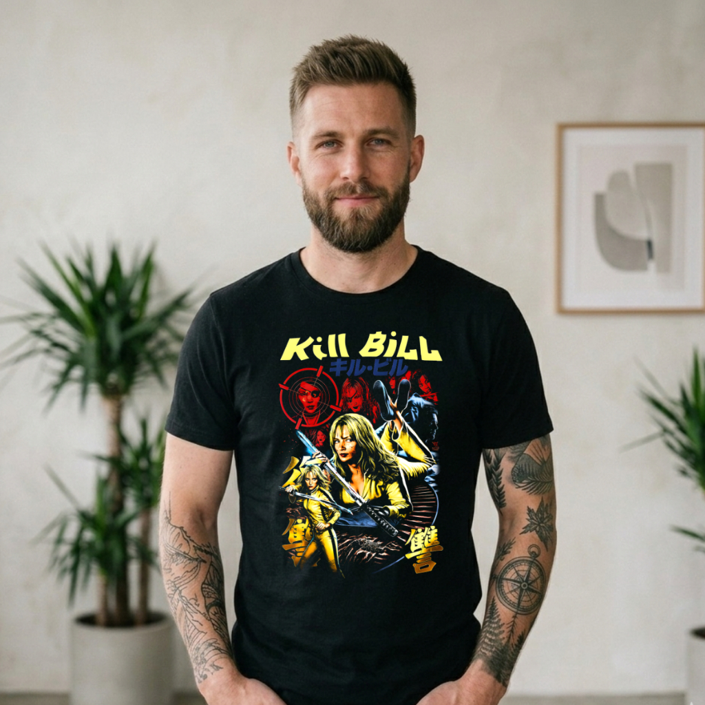 Camiseta Kill Bill Cinema Cult Filme Geek Algodão Unissex