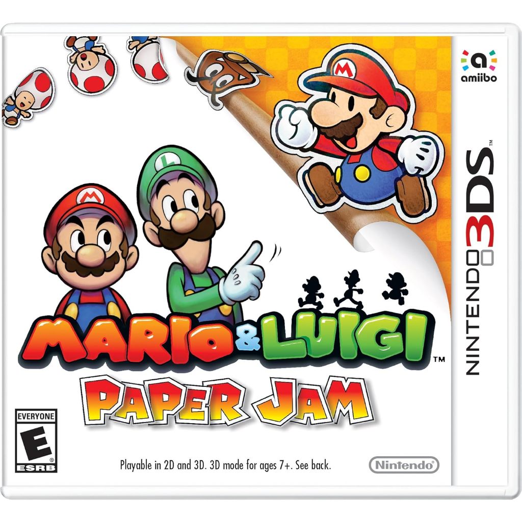 Mario & Luigi Paper Jam 3DS Midia Fisica