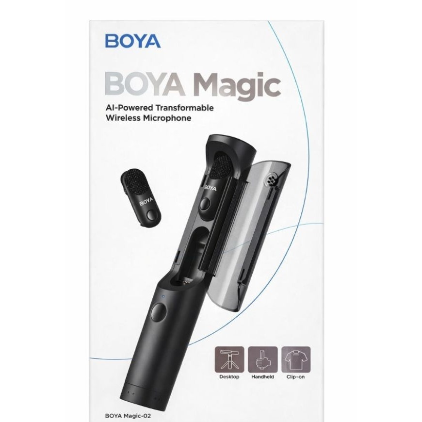 Microfone Lapela Boya Magic-02 AI Iphone/android/câmera