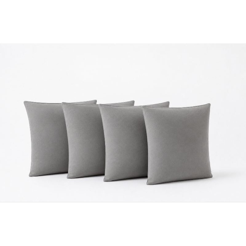 Capas De Almofada Kit Com 4 Capas De Sued 45x45