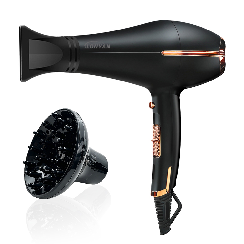 Secador Cabelo Profissional 2500W Iônico Difusor Jato Frio