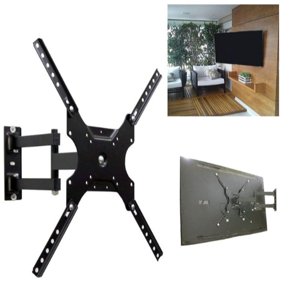 Suporte de Tv 14 Até 55 Polegadas de parede Recepção Smart Tv Casa Quarto Decoração