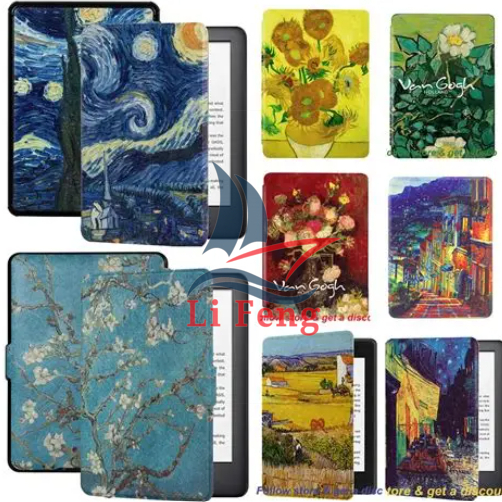 Capa para Amazon Kindle 11ª/12ª Geração - 6 Polegadas C2V2L3/RS23CV (2022/2024), Desenhada