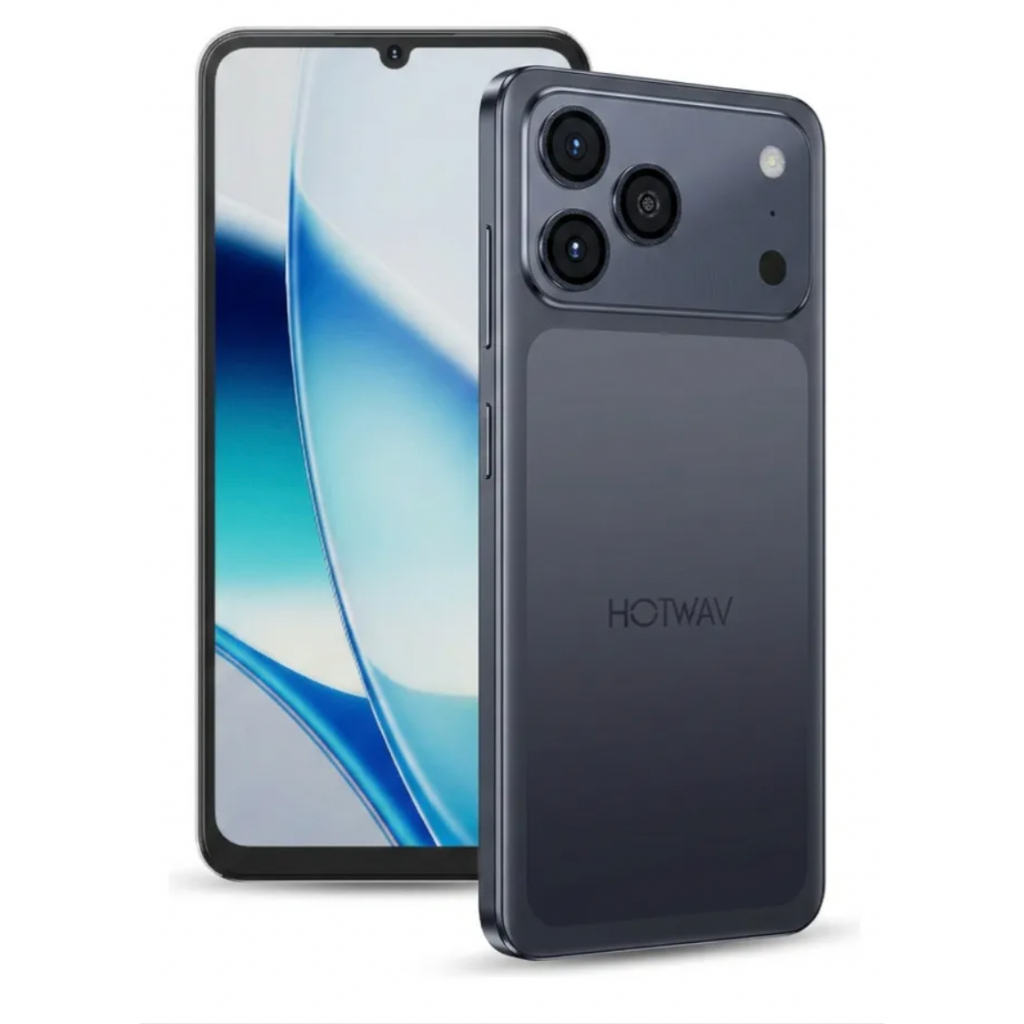Smartphone Celular Hotwav A17 Pro Max Versão Global 256 + 12GB Ram Dual SIM Tela LCD 6.75 Preto