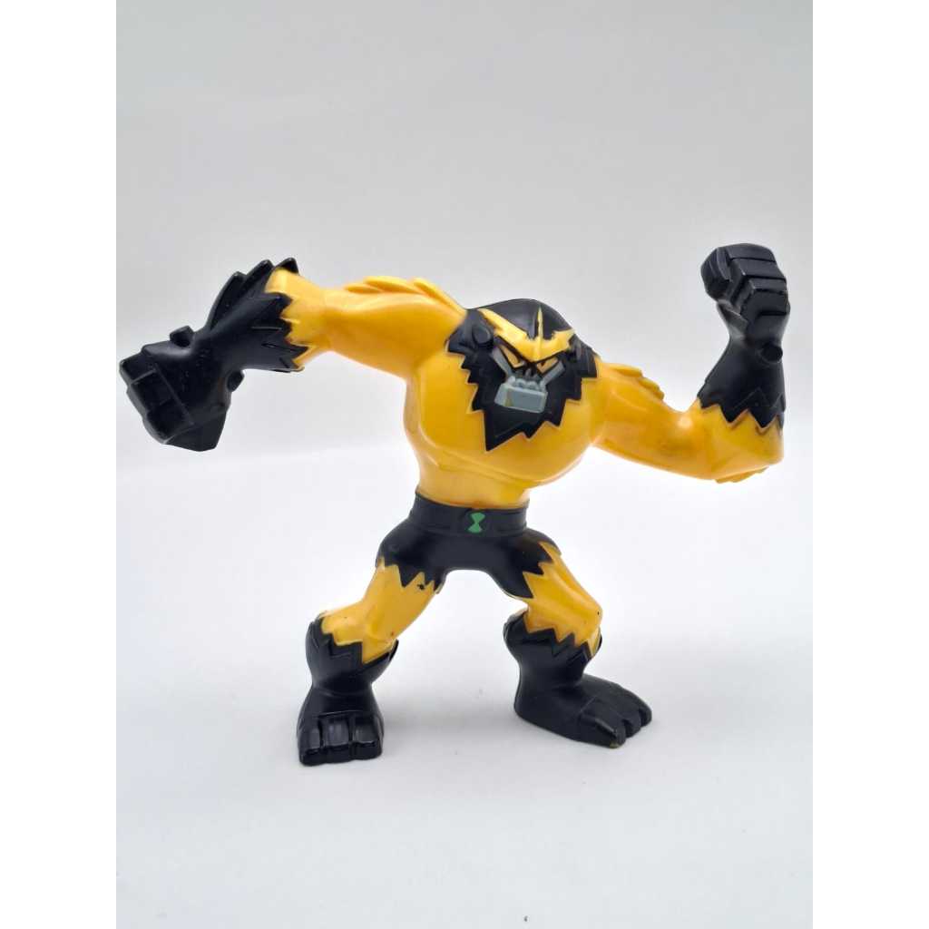Boneco Ben 10 Chocante Shockrock Mc Donalds 2018 Com Corda Funcionando (USADO)