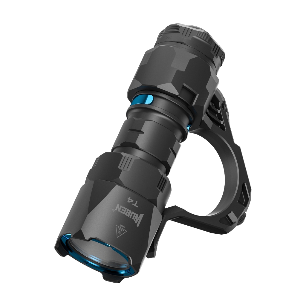 WUBEN T4 Lanterna Tática Recarregável para EDC, Mini Lanterna de Bolso Pequena Potente Longo Alcance