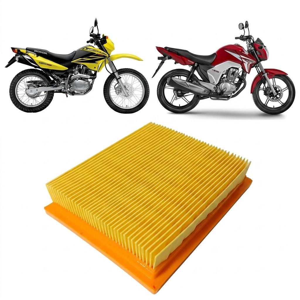 Filtro De Ar Titan 150 Fan 125 2009 2010 2011 2012 2013 Bros 125 150 Xre 190