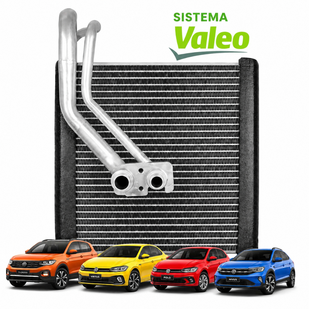 Evaporador Ar Condicionado Volkswagen Polo Virtus Nivus T-cross Caixa Valeo 2017 a 2024