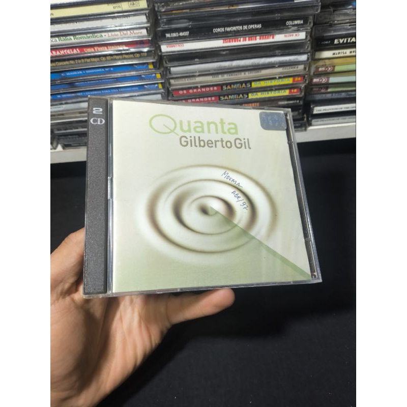 CD QUANTA GILBERTO GIL - CD Usado conservado - 2 CDs - REF:CD 4179
