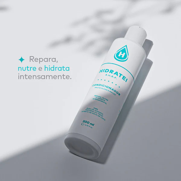 Kit Shampoo e Condicionador Gloss SHRP Hidratei | Brilho Espelhado e AntiFrizz