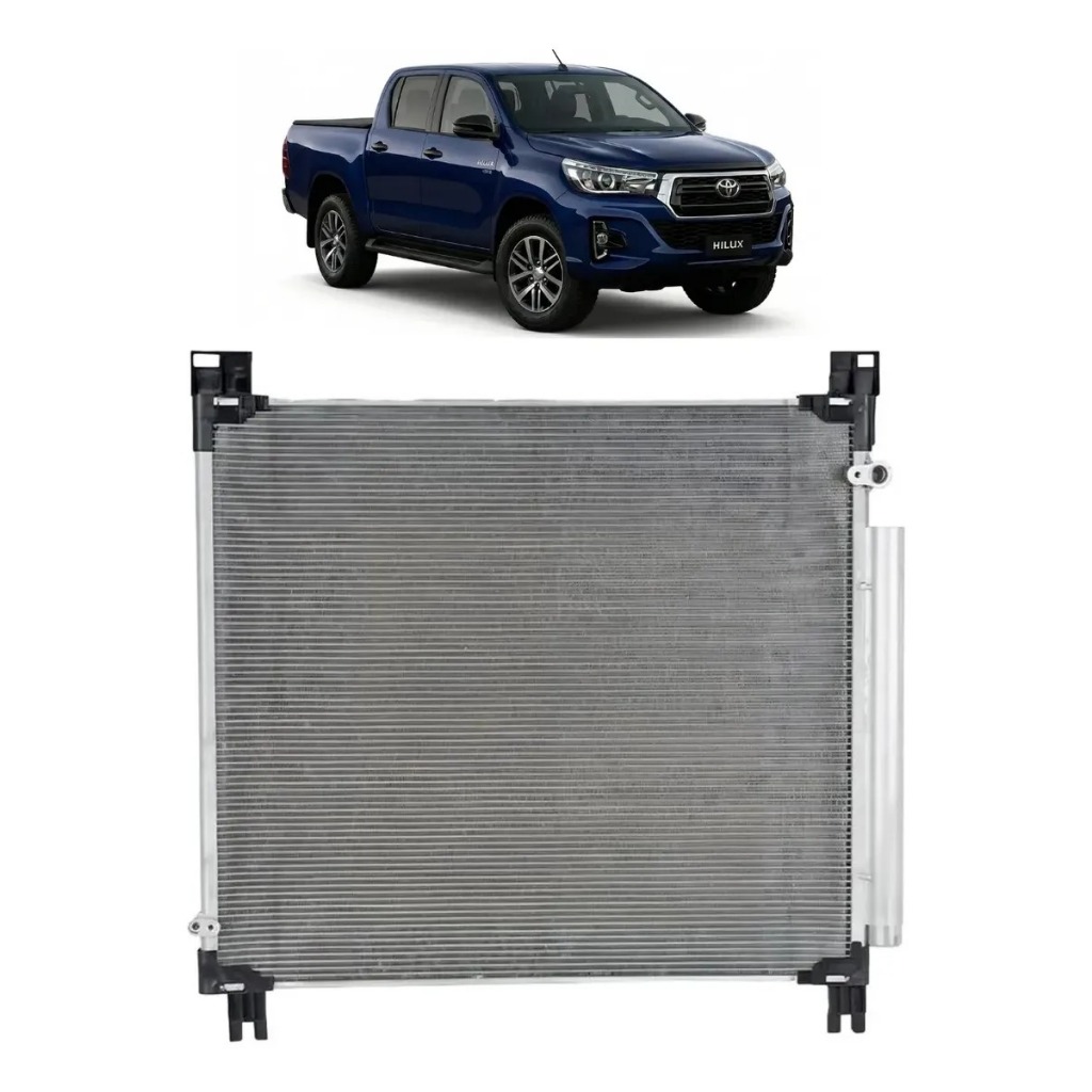 Condensador DENSO Toyota Hilux 2016 2017 2018 2019 A 2022