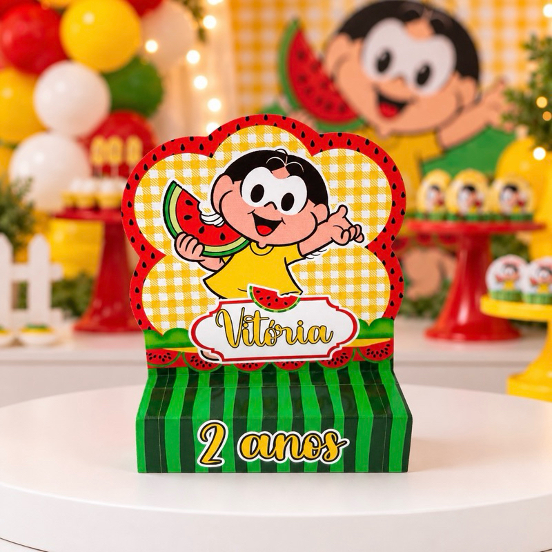 Porta Bis Duplo Personalizados Pegue e Monte - MAGALI Festa Infantil Aniversário Lembrancinhas Mimo