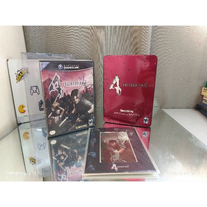 Resident Evil 4 GameCube GameStop Special Edition Completo (CIB) – Raro Colecionador