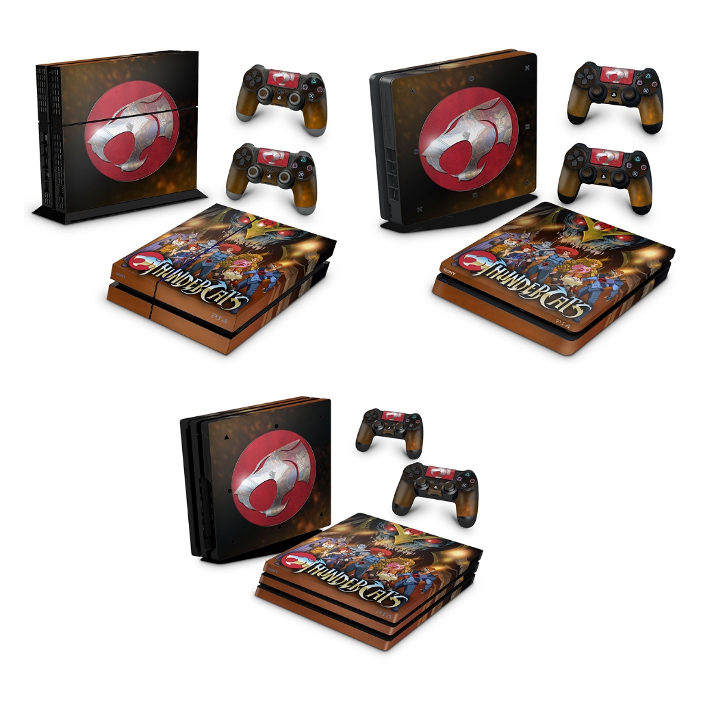 Skin Anti-Rage para PS4 FAT, SLIM ou PRO - 432 - Skin Playstation 4