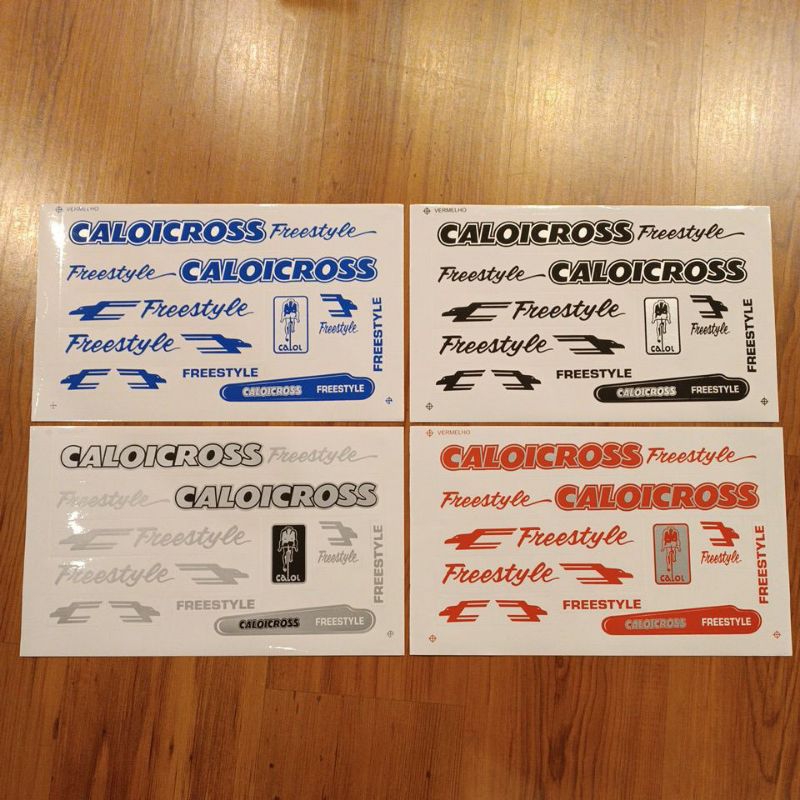 Adesivo Bicicleta Caloicross Freestyle Caloi Cross Bike G
