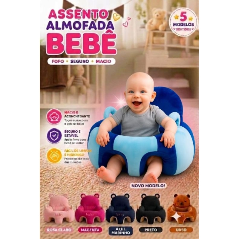 Almofada Sofá para bebê Elegance