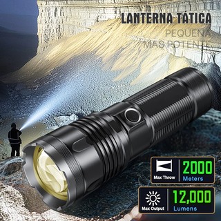 Lanterna Tática Laser LED Super Hiper Potente 2000m de Distância Profissional Policial - BM8516