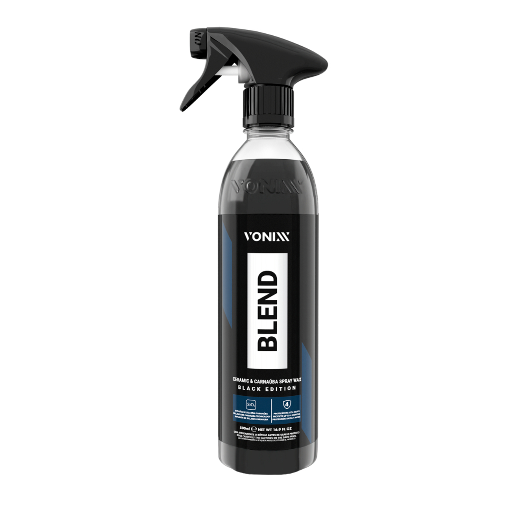 Cera Vonixx Blend Spray Carnaúba Black Edition Wax P/Cores escuras 500ml