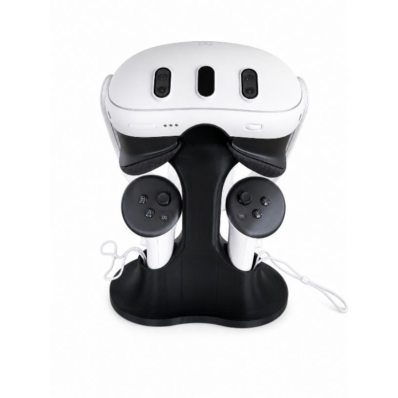 Suporte Meta Quest 3 2 Organizador Headset VR Controle Base Stand Gamer Premium