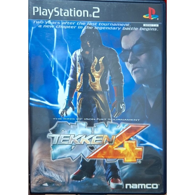 Tekken 4 Ps2 (Japones) Com manual