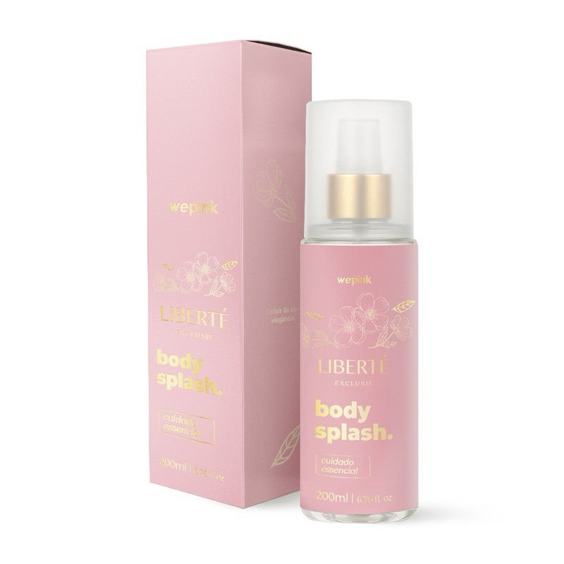 Body Splash Liberté Exclusive Wepink | 200ml | D Perfume Corporal Fragrância Floral