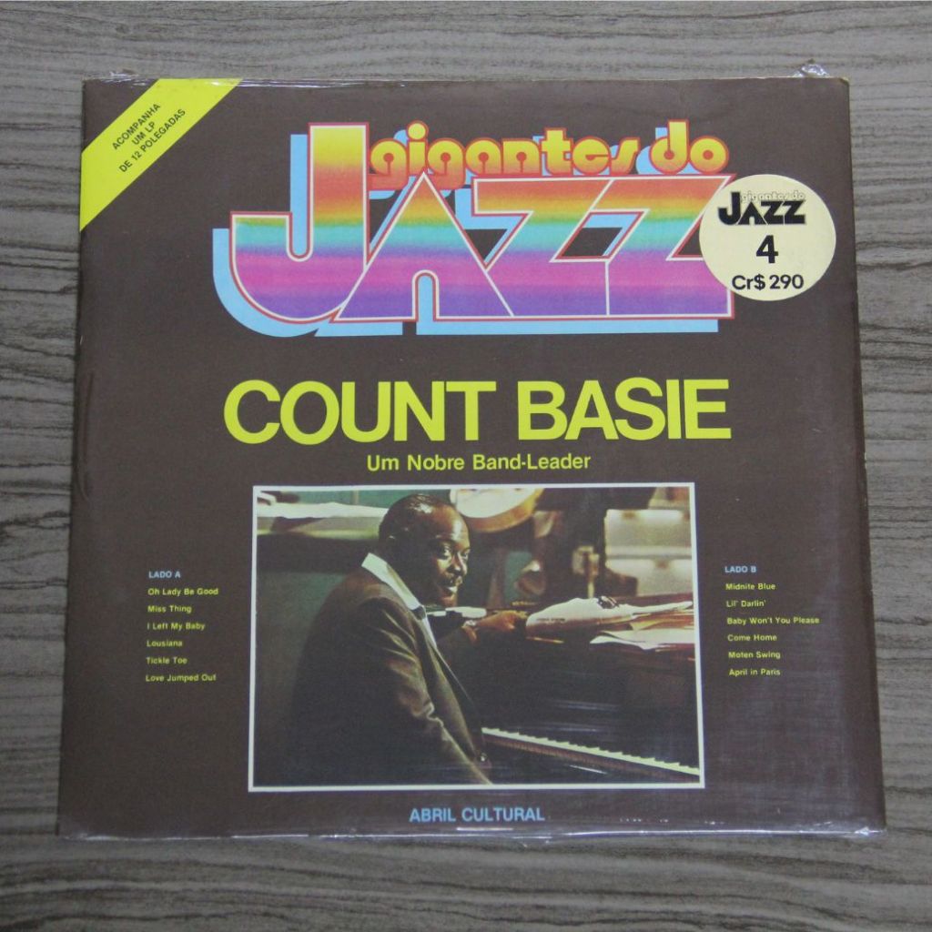 LP VINIL - Count Basie - Gigantes do Jazz / LACRADO