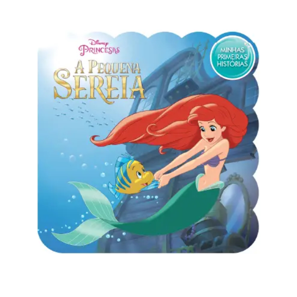 Kit 4 Livros de Contos Infantis Disney Princesas Minhas 1ª Histórias